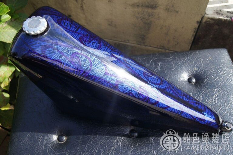 M-071  H-D 81Shovel Rigid [Blue CrystalPaint]