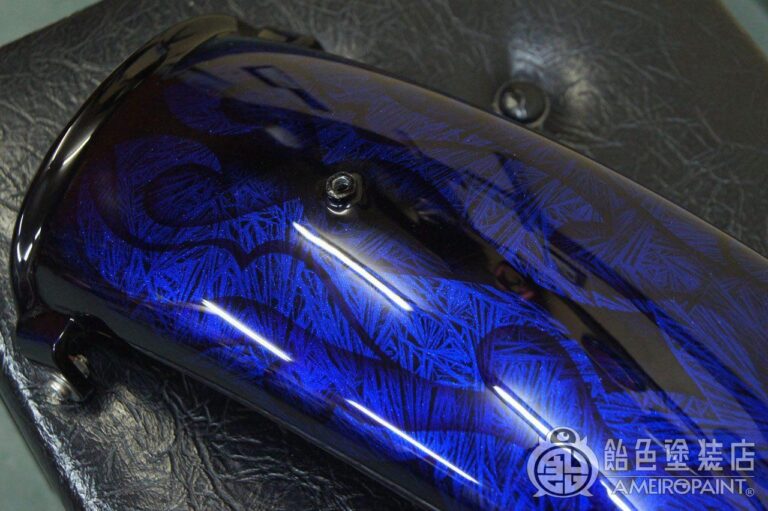 M-071  H-D 81Shovel Rigid [Blue CrystalPaint]