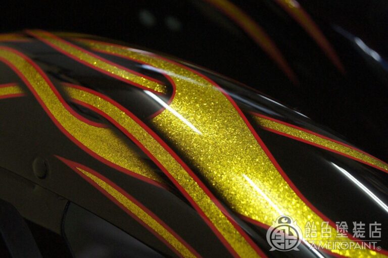 M-088  H-D 02FXDX [Gold-Flames]