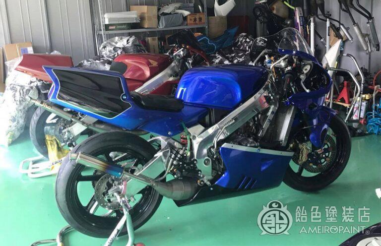 M-094  HONDA NSR250 [Candy Blue & Black]