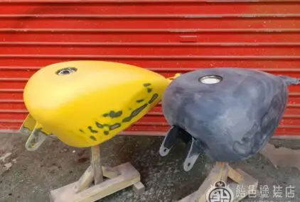 ハーレー スポタン【レインボー＆オークリーフ】のサムネイル画像