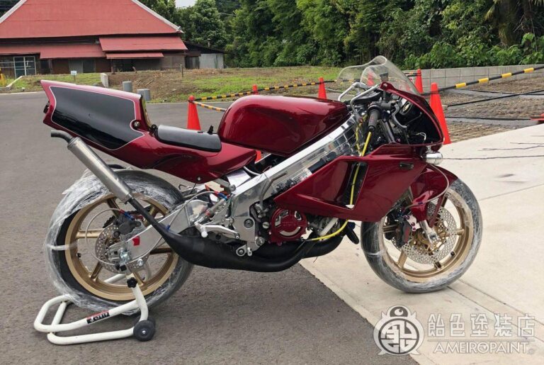 M-108  HONDA NSR250 [Burgundy]