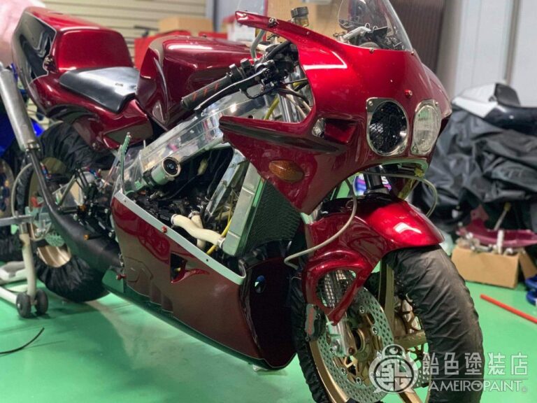 M-108  HONDA NSR250 [Burgundy]