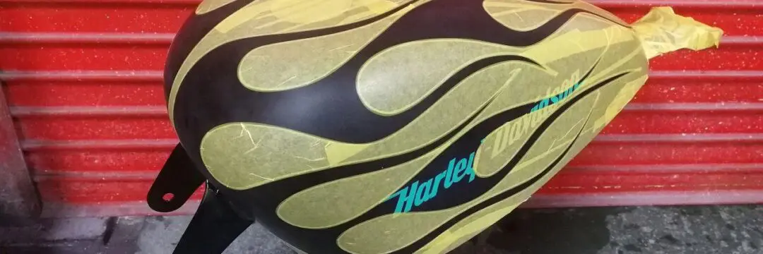 ハーレー スポタン【ナンバー１ スカル】のサムネイル