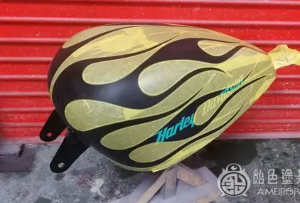 ハーレー スポタン【ナンバー1 スカル】のサムネイル画像