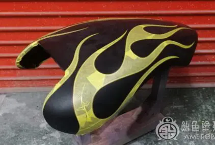 ヤマハ V-MAX ダミータンク【ブランデーワイン フレイムス】のサムネイル画像