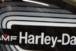 M-143　ハーレー スポタン 【グレーレインボー】のサムネイル画像