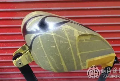 ハーレー レガシータンク【トップ面 フレイムス】のサムネイル画像