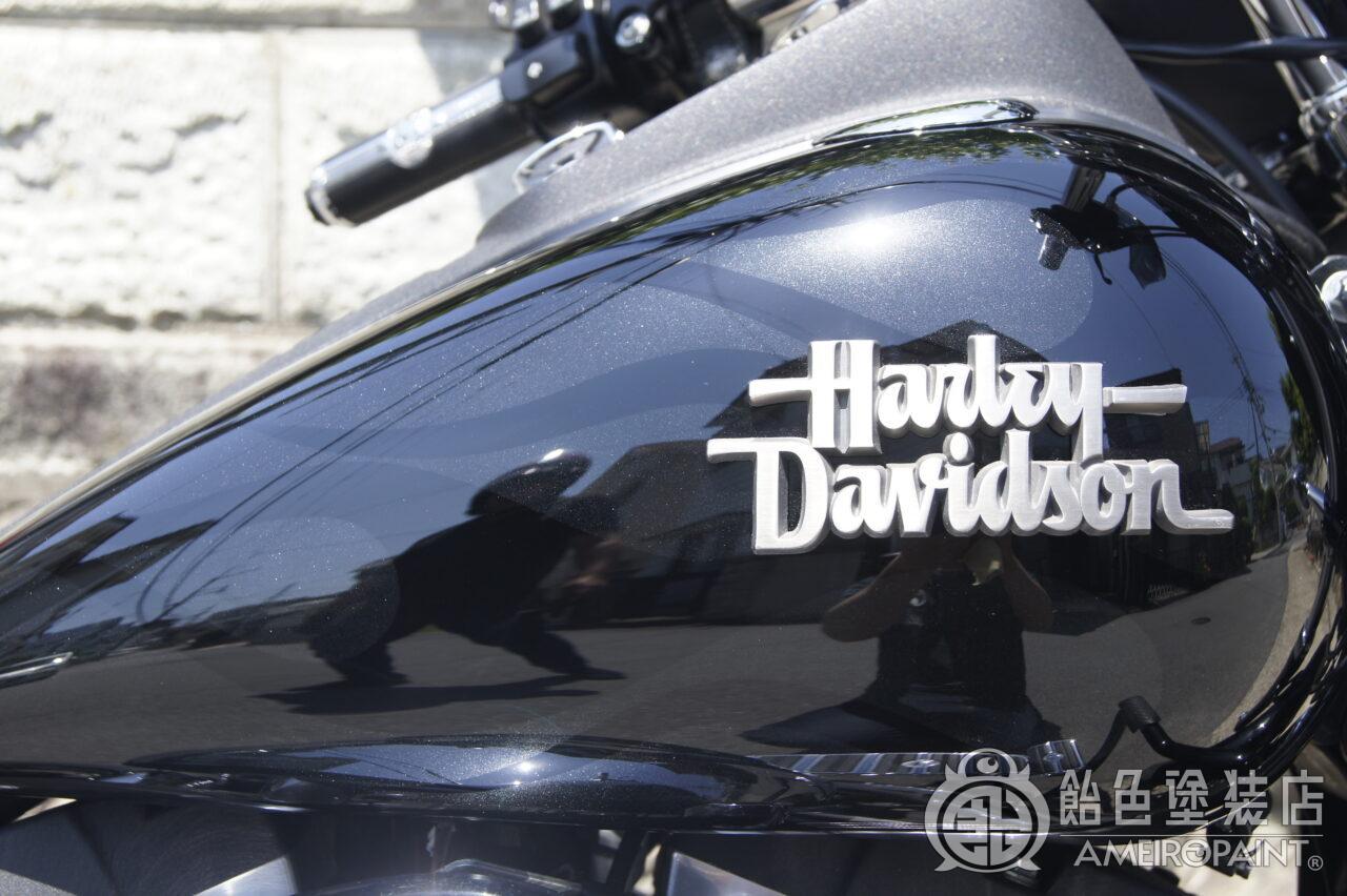 ハーレー　半ヘル　リーフエンブレム　スポスタ　カスタムペイント ハーレー 半ヘル リーフエンブレム スポスタ カスタムペイント