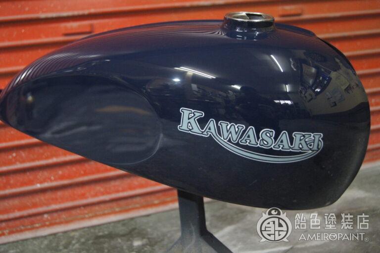 KAWASAKI W650 bike paint