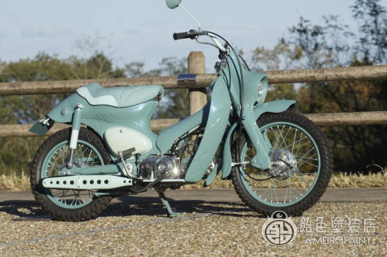 M-166  HONDA Little Cub [Pastel Blue Pearl]