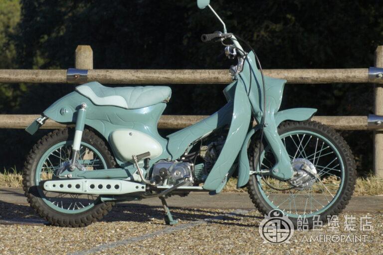 M-166  HONDA Little Cub [Pastel Blue Pearl]