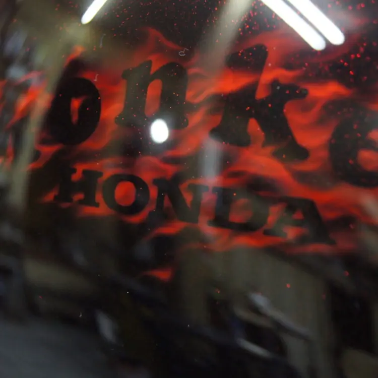 ホンダ モンキー125 タンク【シンプルグラフィックとエアブラシロゴ