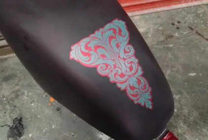 ホンダ スティード スポタン【リーフグラフィックとエアブラシ】のサムネイル画像