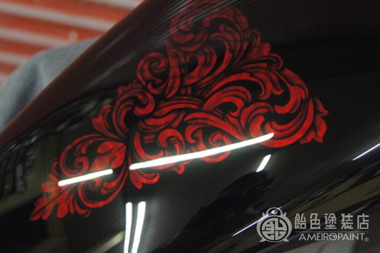 HONDA STEED SportSter Tank [Leaf Graphics and AirBrush]