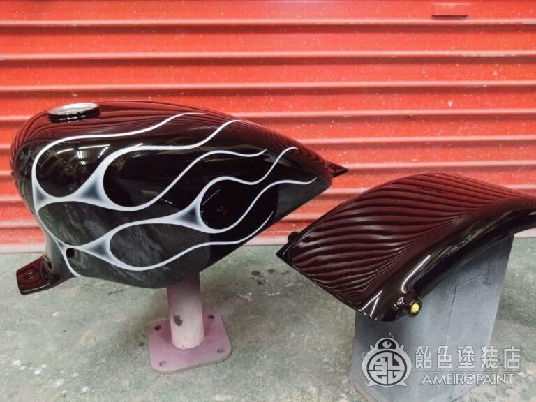 ヤマハ ドラッグスター【細フレイムス】