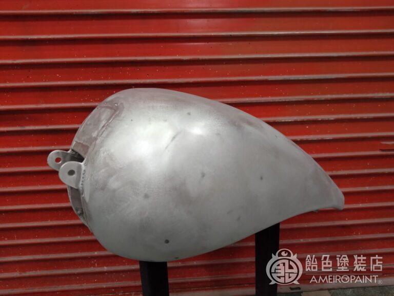 ハーレー 98FXD タンク【ゴールドリーフ オークリーフ】