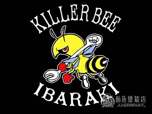 O-010　刺繍 クラブロゴ 【KILLER BEE】