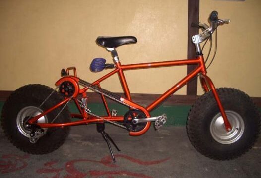 自転車 ワイドホイール【オレンジ キャンディ】のサムネイル