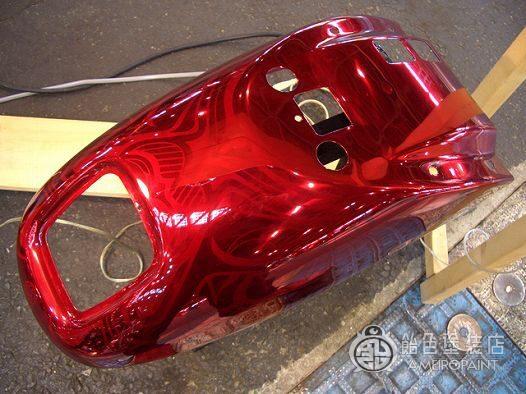 V-ROD リアフェンダー【サンドブラストタトゥー】のサムネイル画像