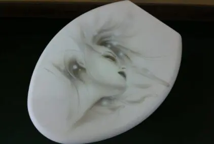 便座【美女 エアブラシ】のサムネイル画像