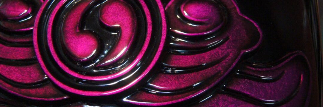 ハーレー リアフェンダー【レリーフ パープル】のサムネイル