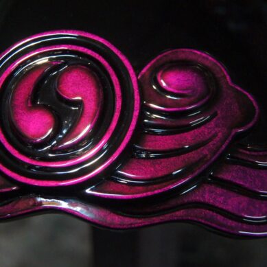 Thumbnail image of O-058  H-D Rear-Fender [Relief Purple]