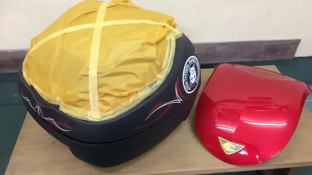 クーケース【レッド ピンストライプ】のサムネイル