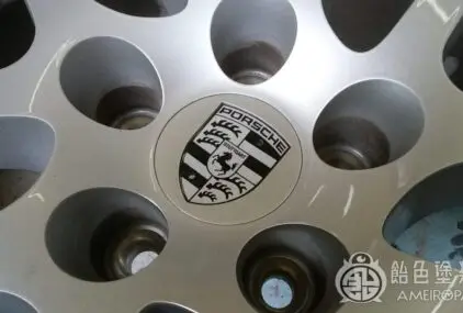 ポルシェホイール【ポリッシュ＆ブラック】のサムネイル画像