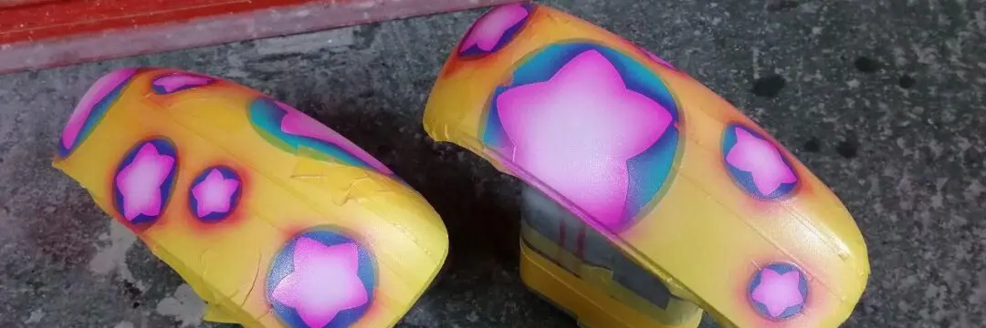 スズキ ハスラー ドアミラーカバー【ランダム星柄】のサムネイル