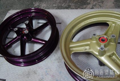 O-081  HONDA NSR50 Wheel [Roth Flake Purple]