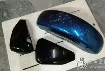 ハーレー XL1200V リアフェンダー&サイドカバー【ハードキャンディカスタム】のサムネイル画像