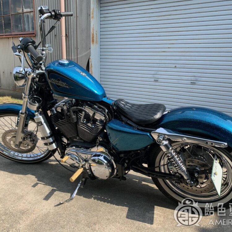 ハーレー XL1200V リアフェンダー&サイドカバー【ハードキャンディカスタム】のサムネイル画像