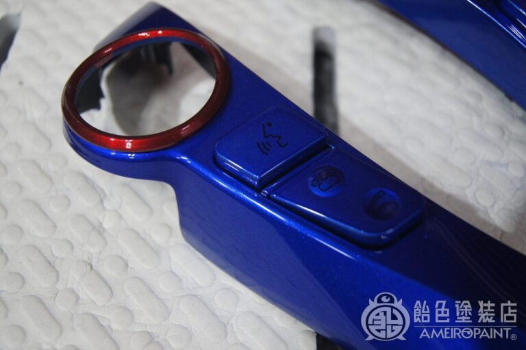 O-086  TOYOTA Prius Handle-Panel [Candy Blue & Red]