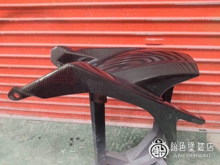 ヤマハ TRACER9 リアフェンダー＆クラッチカバー【ゴールド・シルバーリーフ】