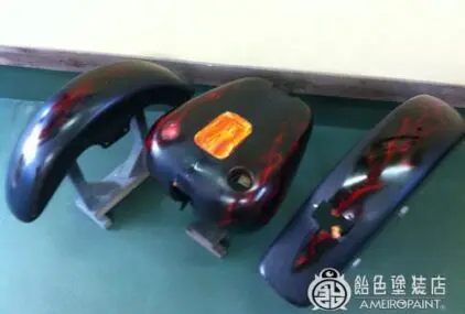 ハーレー【エアブラシ クリアーコート】のサムネイル画像