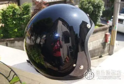 ジェットヘルメット【AMEIRO-PAINT ブルー】のサムネイル画像