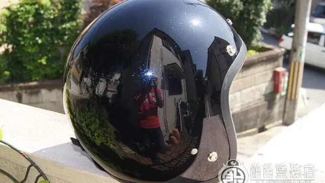 ジェットヘルメット【AMEIRO-PAINT ブルー】のサムネイル