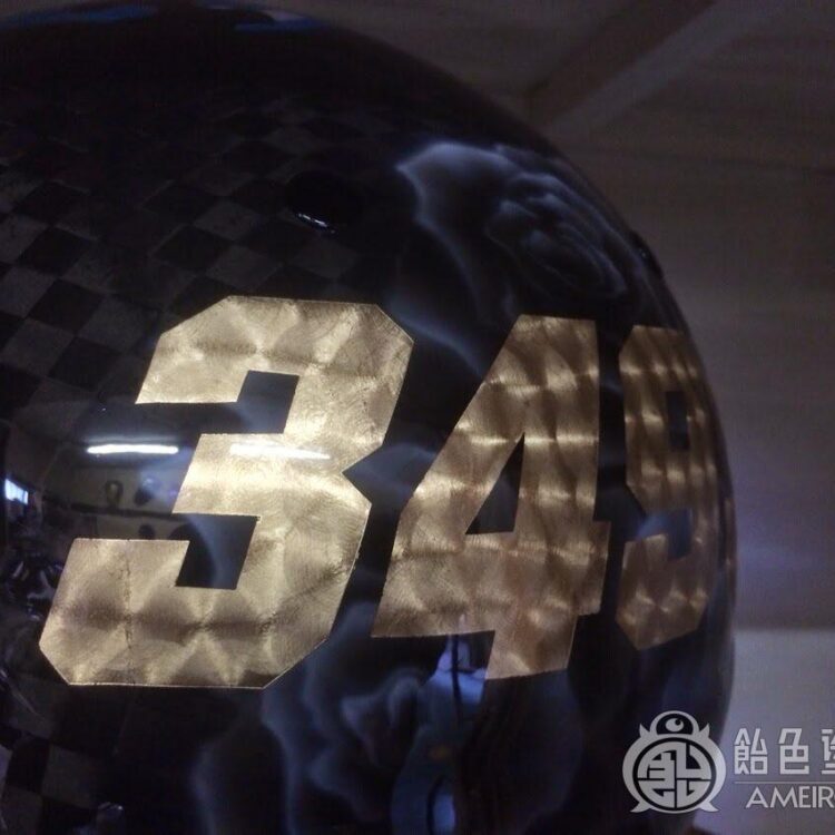 ジェットヘルメット【ゴールドリーフ スピニング】のサムネイル画像