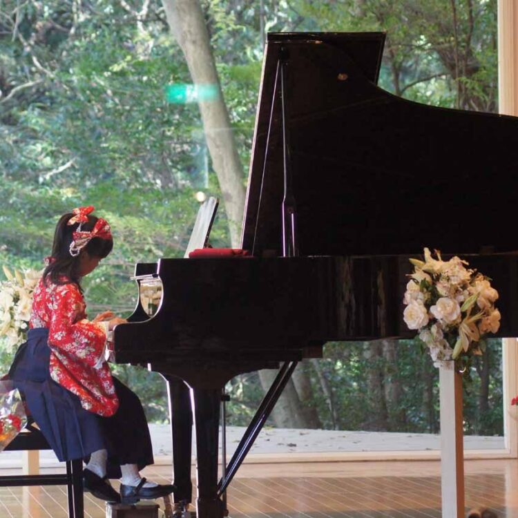 ピアノの発表会のサムネイル画像