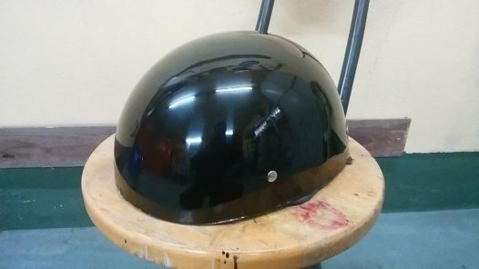 カスタムペイント工程　ハーフヘルメット 【フレイムスを探せ】の画像
